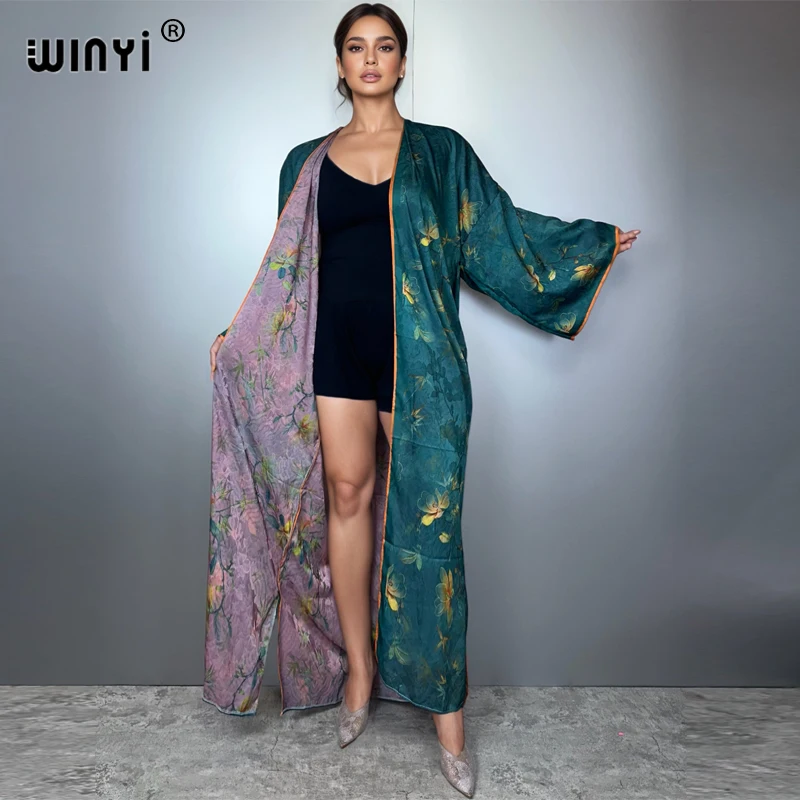WINYI High-quality Double-sided Print abaya dubai luxury Dress beach cover up Cardigan Elegant Sexy Holiday Long Sleeve Kimono
WINYI High-quality Double-sided Print abaya dubai luxury Dress beach cover up Cardigan Elegant Sexy Holiday Long Sleeve Kimono