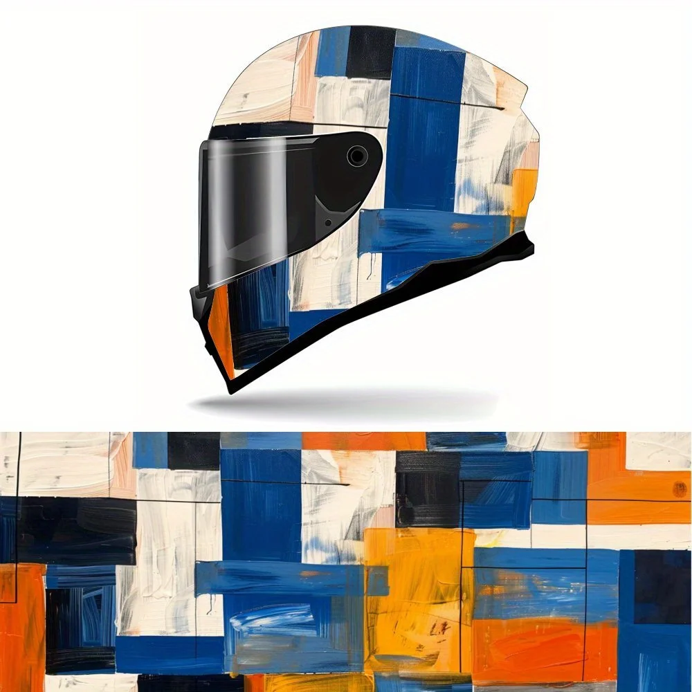 Full Face Helmet Decals with snowy owl in flight pattern - Durable and Waterproof PVC, self-adhesive Motorcycle Racing Helmet Ae
Full Face Helmet Decals with snowy owl in flight pattern - Durable and Waterproof PVC, self-adhesive Motorcycle Racing Helmet Ae