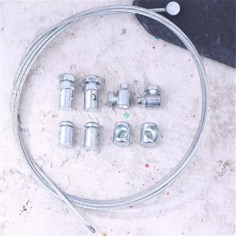 11-Piece Throttle Clutch Cable Restoration Kit Lawnmower Spare Parts Solderless Nipple Sleeve Nut Included for Home Repair
11-Piece Throttle Clutch Cable Restoration Kit Lawnmower Spare Parts Solderless Nipple Sleeve Nut Included for Home Repair