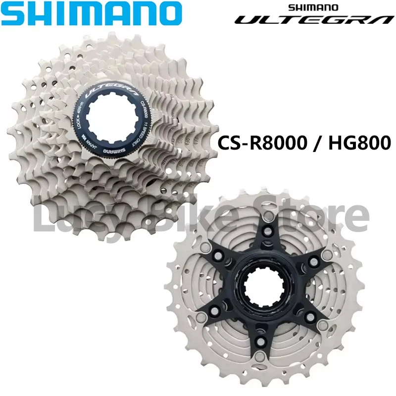 SHIMANO ULTEGRA R8000 11v Cassette Sprocket CS-R8000 / HG800-11 11 Speed HG-EV Road Cassette Sprocket 11-34T/32T/30T/28T/25T
SHIMANO ULTEGRA R8000 11v Cassette Sprocket CS-R8000 / HG800-11 11 Speed HG-EV Road Cassette Sprocket 11-34T/32T/30T/28T/25T