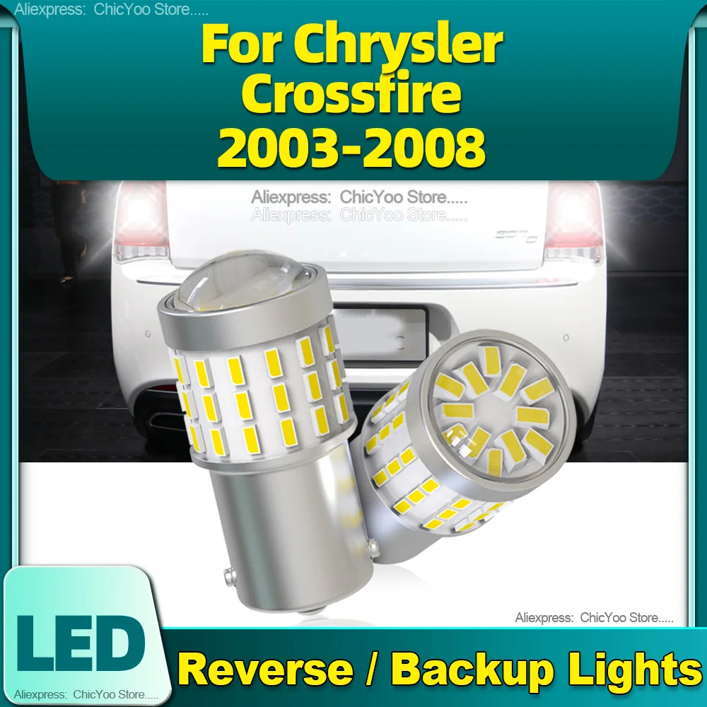 2Pcs Super Bright 1156 BA15S P21W Car LED Reverse Light Backup Lamp 12V For Chrysler Crossfire 2003 2004 2005 2006 2007 2008
2Pcs Super Bright 1156 BA15S P21W Car LED Reverse Light Backup Lamp 12V For Chrysler Crossfire 2003 2004 2005 2006 2007 2008