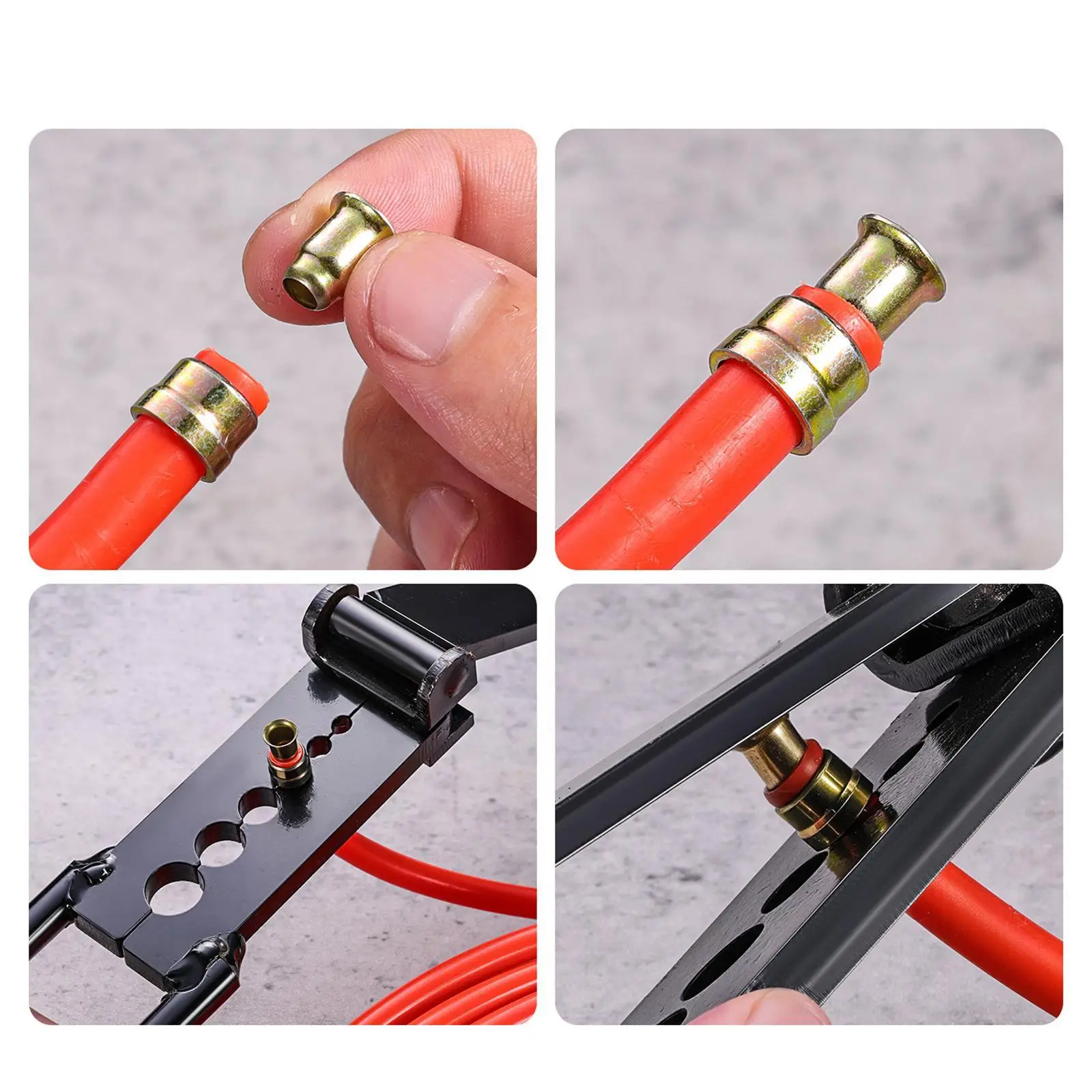 Truck Air Line Rivet Pliers 4/5/7/9/11/13mm Hand Tool Labor Saving Comfortable Grip Manual Riveting Tool for Trailer Brake Hose
Truck Air Line Rivet Pliers 4/5/7/9/11/13mm Hand Tool Labor Saving Comfortable Grip Manual Riveting Tool for Trailer Brake Hose