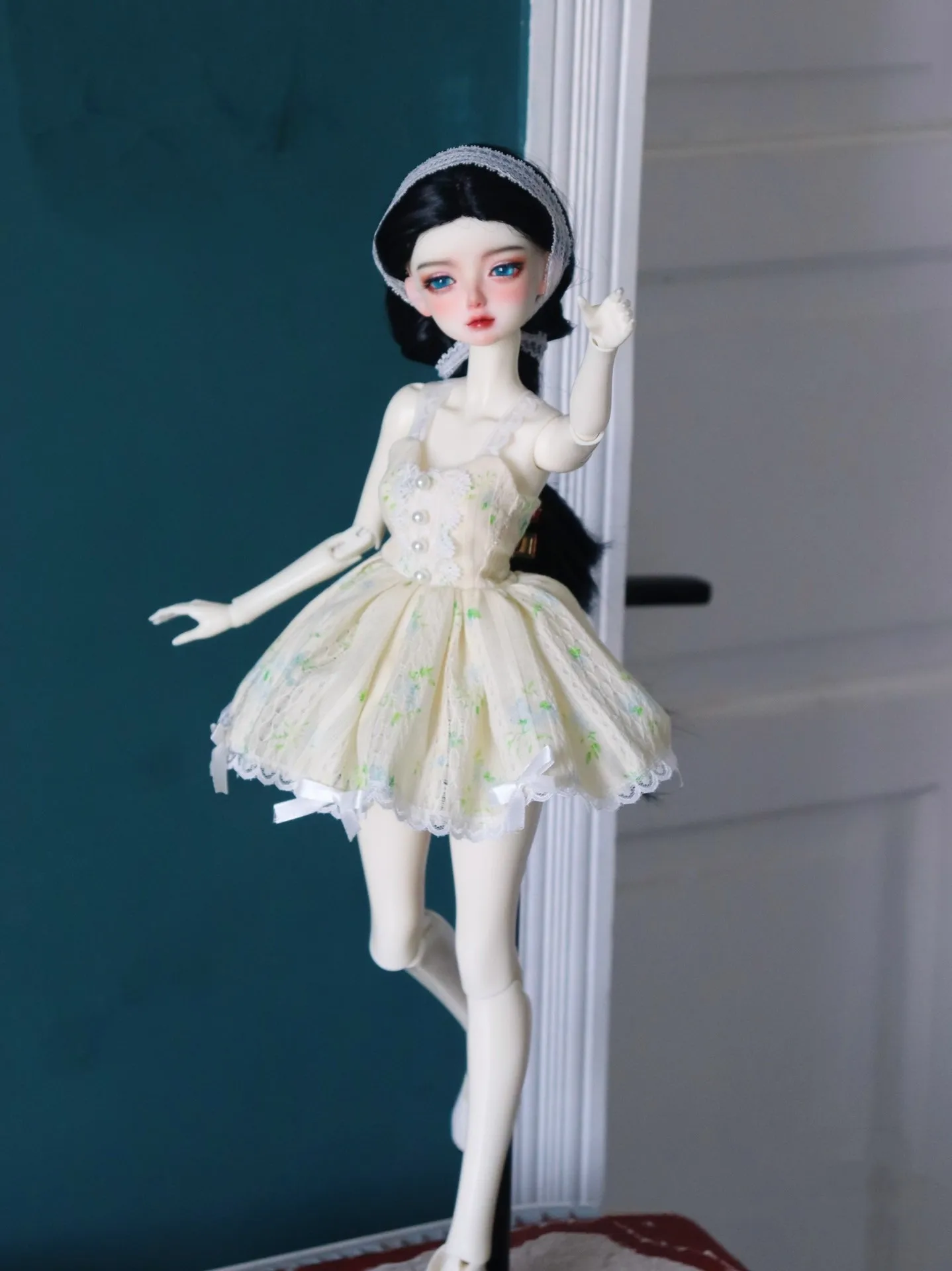 Платье-комбинация с цветочным принтом, аксессуары для куклы, 1/4 BJD, одежда для куклы, юбка
Платье-комбинация с цветочным принтом, аксессуары для куклы, 1/4 BJD, одежда для куклы, юбка