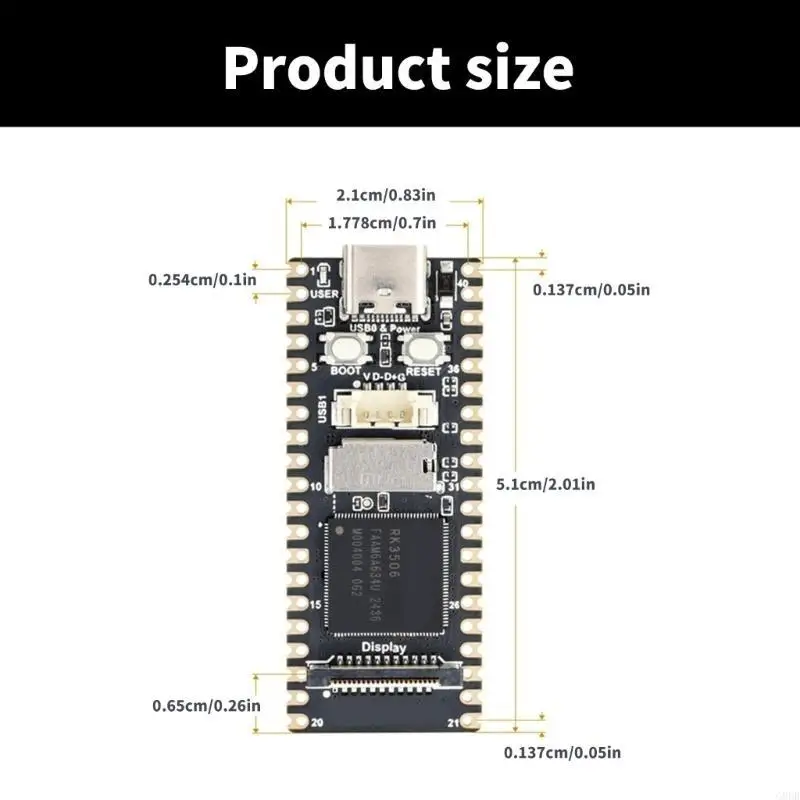 G8DB For Lyra B Boot Version For MIPI Display Development Board RK3506G2 Chip for Quick Prototyping Application
G8DB For Lyra B Boot Version For MIPI Display Development Board RK3506G2 Chip for Quick Prototyping Application
