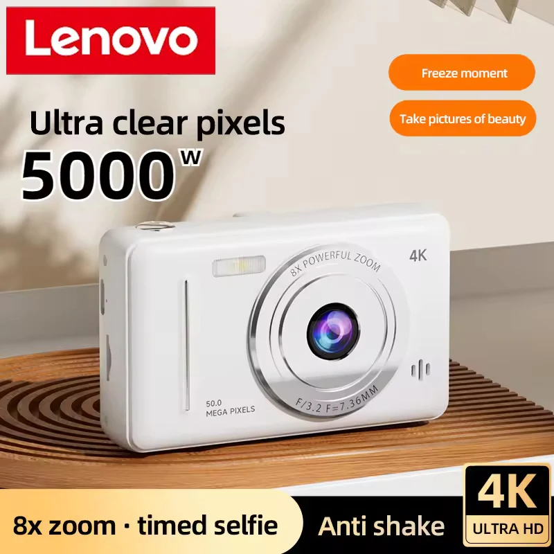 Lenovo 4K Digital Camera Retro CCD Portable Card Camera Entry-level Camera Dual Camera Flash 50 Million Pixels Auto Focus Gift
Lenovo 4K Digital Camera Retro CCD Portable Card Camera Entry-level Camera Dual Camera Flash 50 Million Pixels Auto Focus Gift