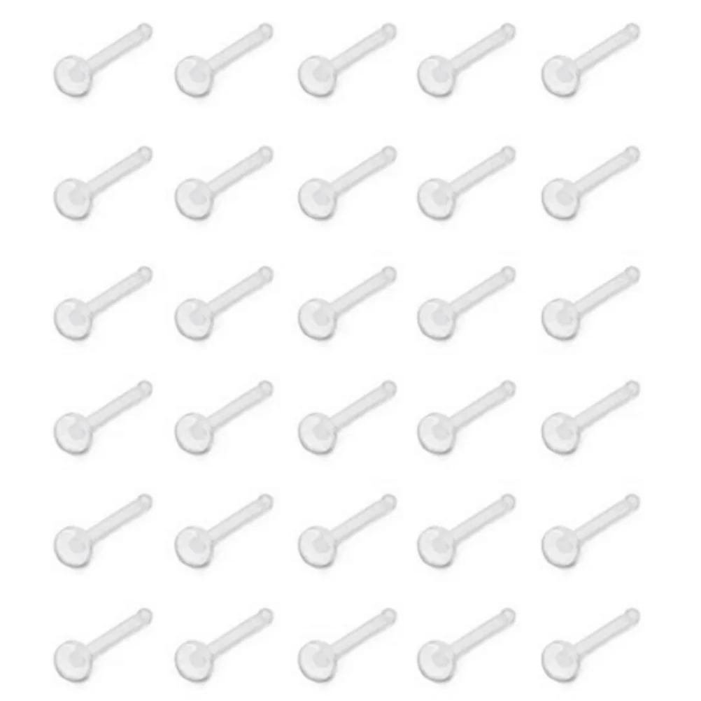 60pcs Clear Acrylic Nose Ring Set Medical Invisible Nose Rings For Daily Wear S Bent Straight Shapes Each Great Gift For 
60pcs Clear Acrylic Nose Ring Set Medical Invisible Nose Rings For Daily Wear S Bent Straight Shapes Each Great Gift For