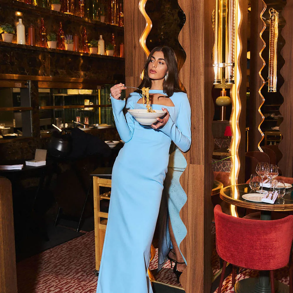 Msikoods Sky Blue Simple Arabia Mermaid Prom Dresses 2026 Long Sleeves Formal Occasion Dress Evening Dresses Women Party Gowns
Msikoods Sky Blue Simple Arabia Mermaid Prom Dresses 2026 Long Sleeves Formal Occasion Dress Evening Dresses Women Party Gowns