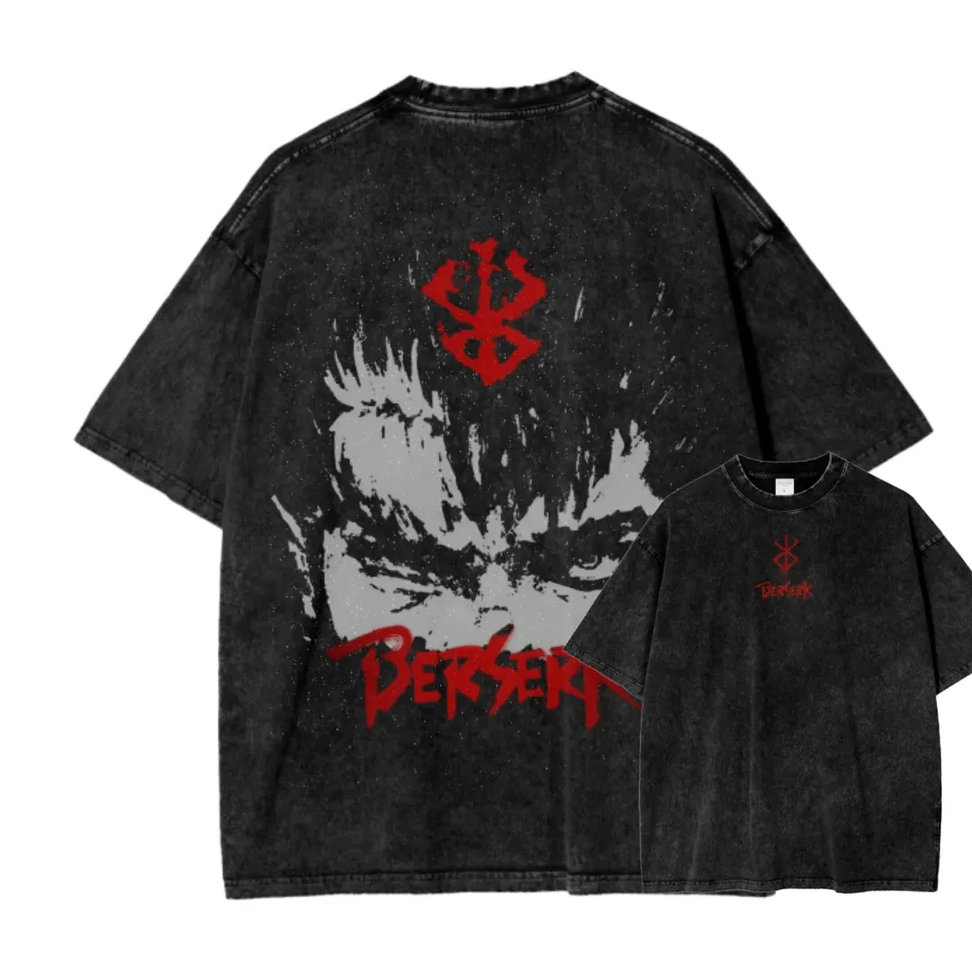 Футболка унисекс оверсайз с принтом Berserk Guts Brand of Sacrifice, летняя коллекция 2026, хлопок, короткий рукав, уличный стиль
Футболка унисекс оверсайз с принтом Berserk Guts Brand of Sacrifice, летняя коллекция 2026, хлопок, короткий рукав, уличный стиль