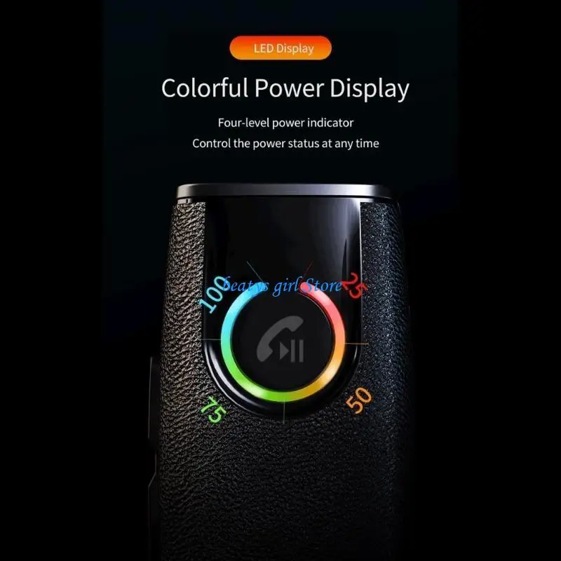 C7AB Wireless Auditory Adapter With Sound Control Power Display For Car Speakers
C7AB Wireless Auditory Adapter With Sound Control Power Display For Car Speakers