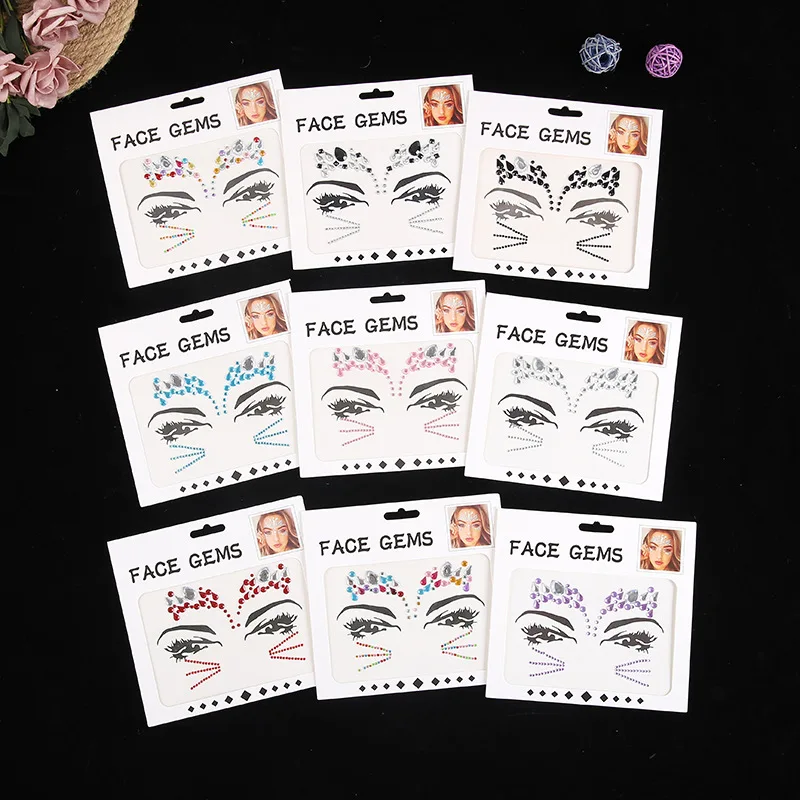 Manufacturers wholesale face rhinestones European and American girls beauty diamonds forehead stickers creative stage beauty sti
Manufacturers wholesale face rhinestones European and American girls beauty diamonds forehead stickers creative stage beauty sti