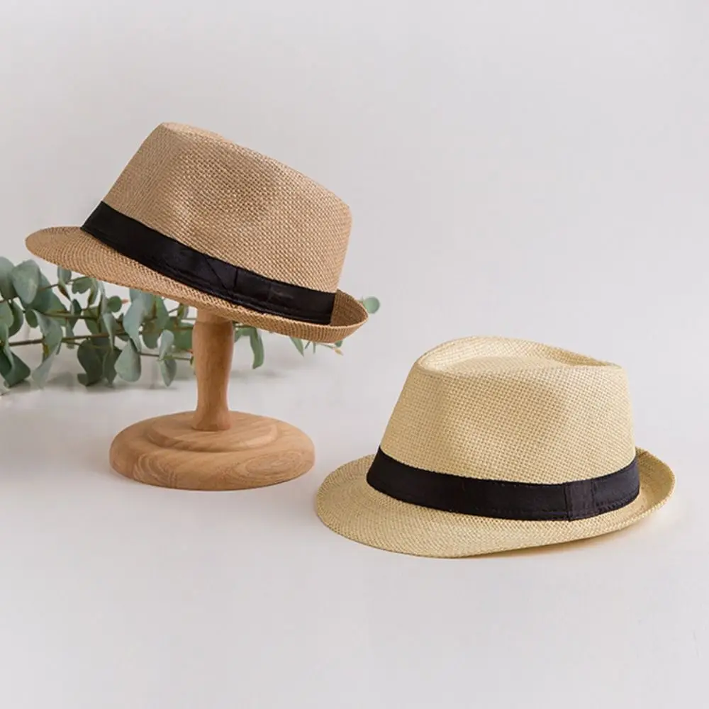 Cool Vintage Men Straw Hat Wide Brim Gentleman Cowboy Jazz Cap Casual Sun Protection Panama Cap Travel
Cool Vintage Men Straw Hat Wide Brim Gentleman Cowboy Jazz Cap Casual Sun Protection Panama Cap Travel