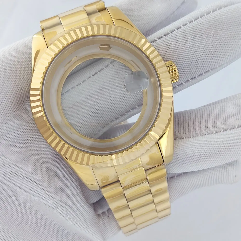 Miyota 8285 Case 36/39/41mm 8285 case stainlesssteel strap case sapphireglass silver/gold/rose gold Watch Accessories Watch Case
Miyota 8285 Case 36/39/41mm 8285 case stainlesssteel strap case sapphireglass silver/gold/rose gold Watch Accessories Watch Case