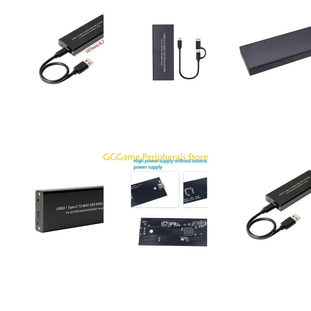 U55B Корпус жесткого диска для книги Air A1466 A1465 A1398 A1502 USB3.2
U55B Корпус жесткого диска для книги Air A1466 A1465 A1398 A1502 USB3.2