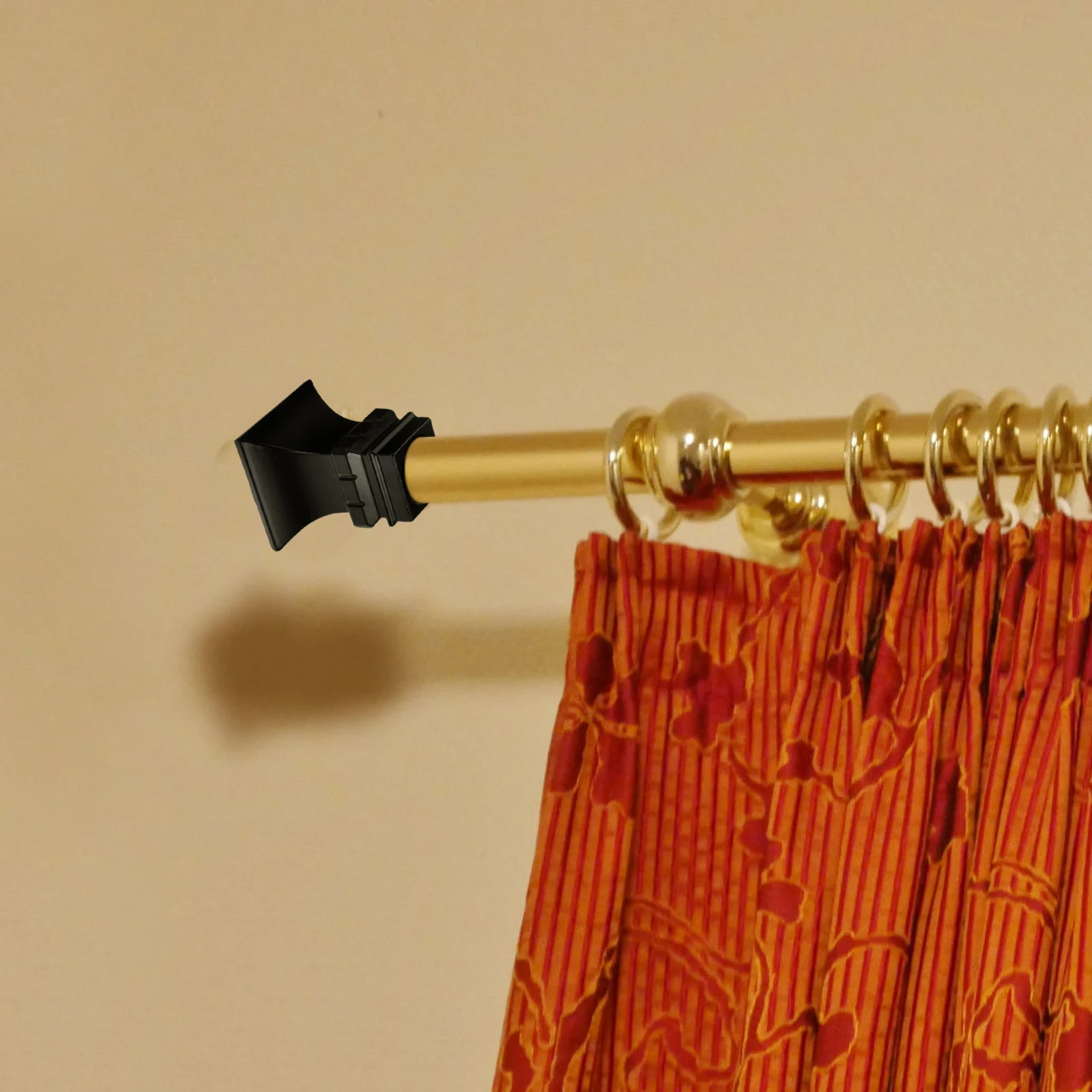 2pcs Decorative Curtain Finial End Roman Accessories Iron Wear Resistant Strong Load Bearing Modern Chic Creative Design
2pcs Decorative Curtain Finial End Roman Accessories Iron Wear Resistant Strong Load Bearing Modern Chic Creative Design