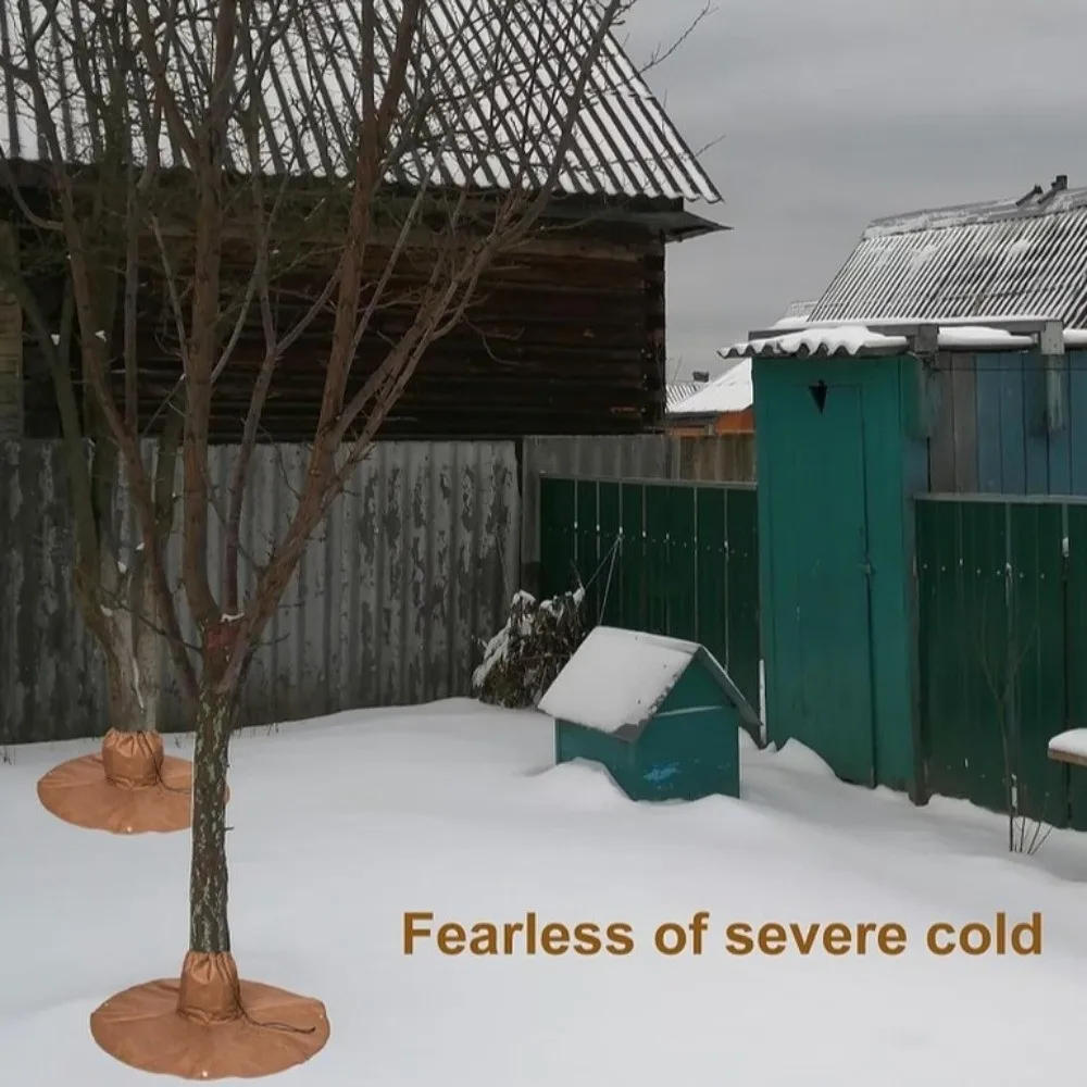 Double Insulation Plant Insulation Cover Adjustable Straps Constant Temperature Palm Tree Root Protector Non-woven Elastic Cord
Double Insulation Plant Insulation Cover Adjustable Straps Constant Temperature Palm Tree Root Protector Non-woven Elastic Cord