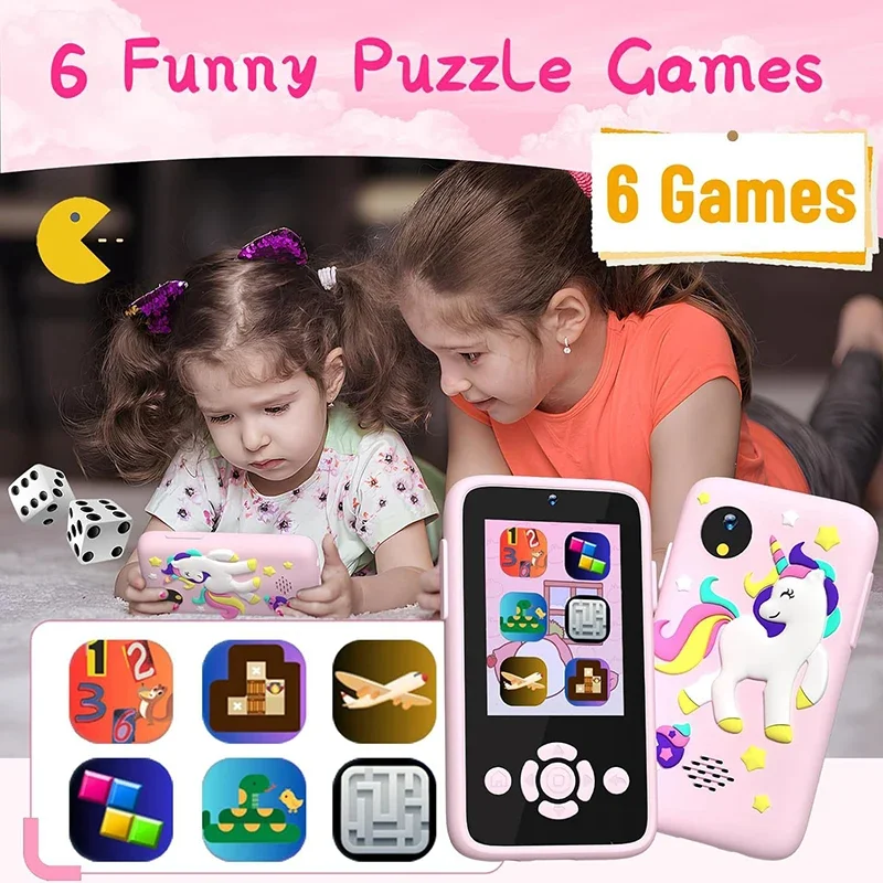 Children Cartoon Smart Phone Camera Toy Puzzle Parent-child Interaction Camera Toys Mobile Selfie Camera Music Player Learn Toys
Children Cartoon Smart Phone Camera Toy Puzzle Parent-child Interaction Camera Toys Mobile Selfie Camera Music Player Learn Toys