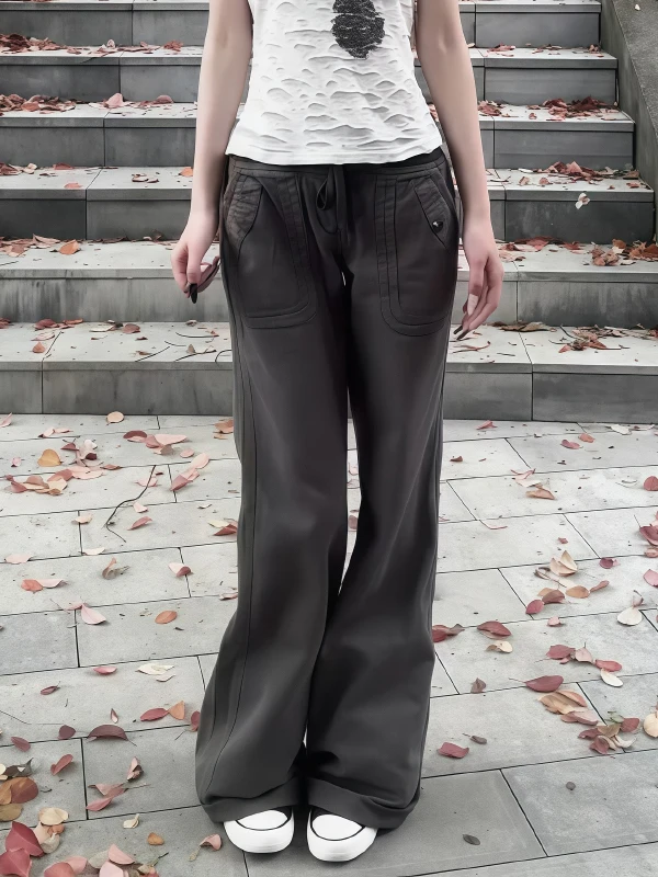 Low Waist Bell Bottom Denim Jeans Women's Summer Spicy Girl Design Sense Tie Workwear Casual Style Straight Leg Jeans
Low Waist Bell Bottom Denim Jeans Women's Summer Spicy Girl Design Sense Tie Workwear Casual Style Straight Leg Jeans