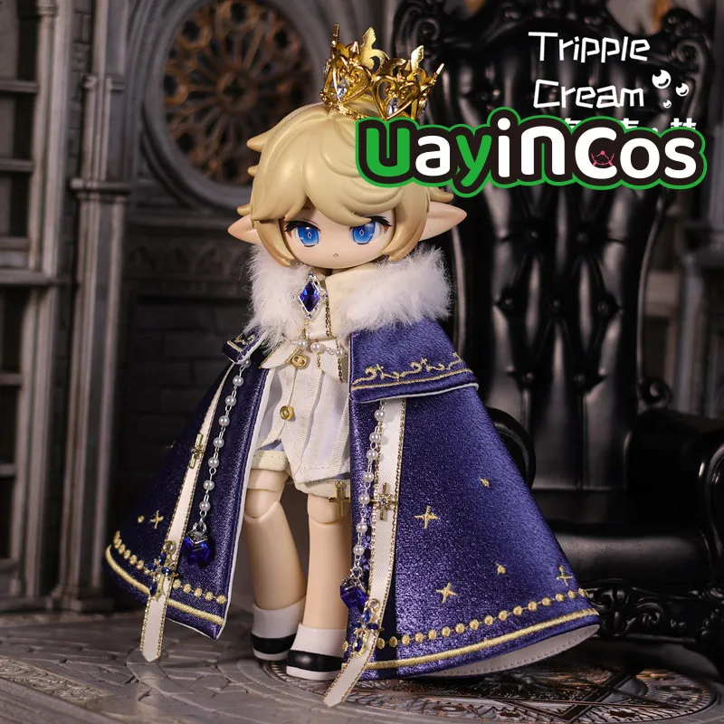 1/12 1/8 BJD Doll Clothes Prince Gorgeous Blue Gem Crown Cloak Shirt Suit Clothing Costume Suit Doll Accessories Anime Game Toy
1/12 1/8 BJD Doll Clothes Prince Gorgeous Blue Gem Crown Cloak Shirt Suit Clothing Costume Suit Doll Accessories Anime Game Toy