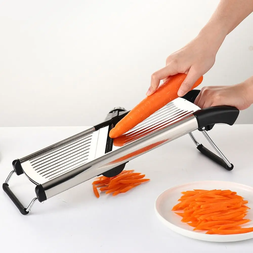 Household Adjustable Vegetable Slicer Stainless Steel Efficient Vegetable Cutter Professional Vegetable Chopper Tomato
Household Adjustable Vegetable Slicer Stainless Steel Efficient Vegetable Cutter Professional Vegetable Chopper Tomato