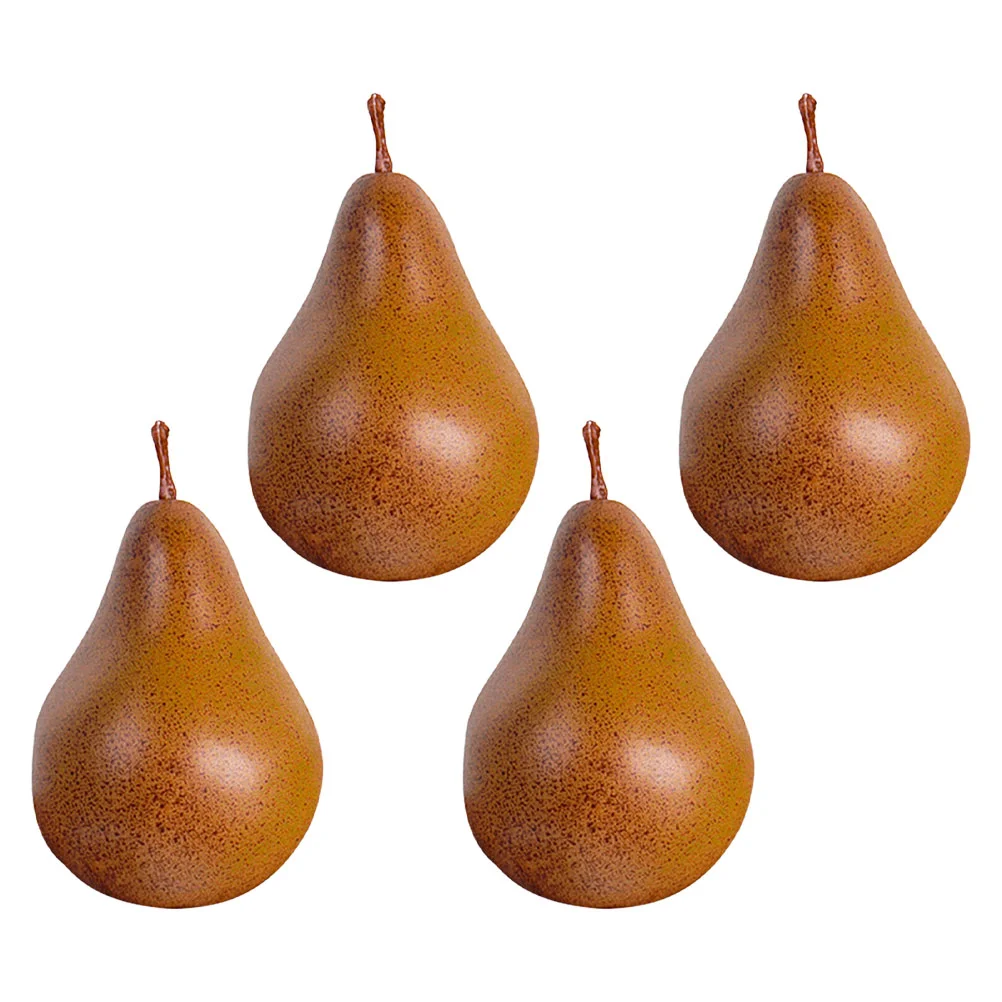 4 Pcs Artificial Fruit Realistic Pear Model Pretend Play Desktop Simulation Decor Foam Pears
4 Pcs Artificial Fruit Realistic Pear Model Pretend Play Desktop Simulation Decor Foam Pears