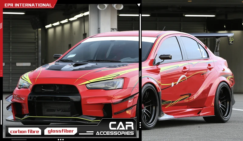 Разветвитель бампера из стекловолокна и стекловолокна для Mitsubishi EVO 10 VRSV2
Разветвитель бампера из стекловолокна и стекловолокна для Mitsubishi EVO 10 VRSV2