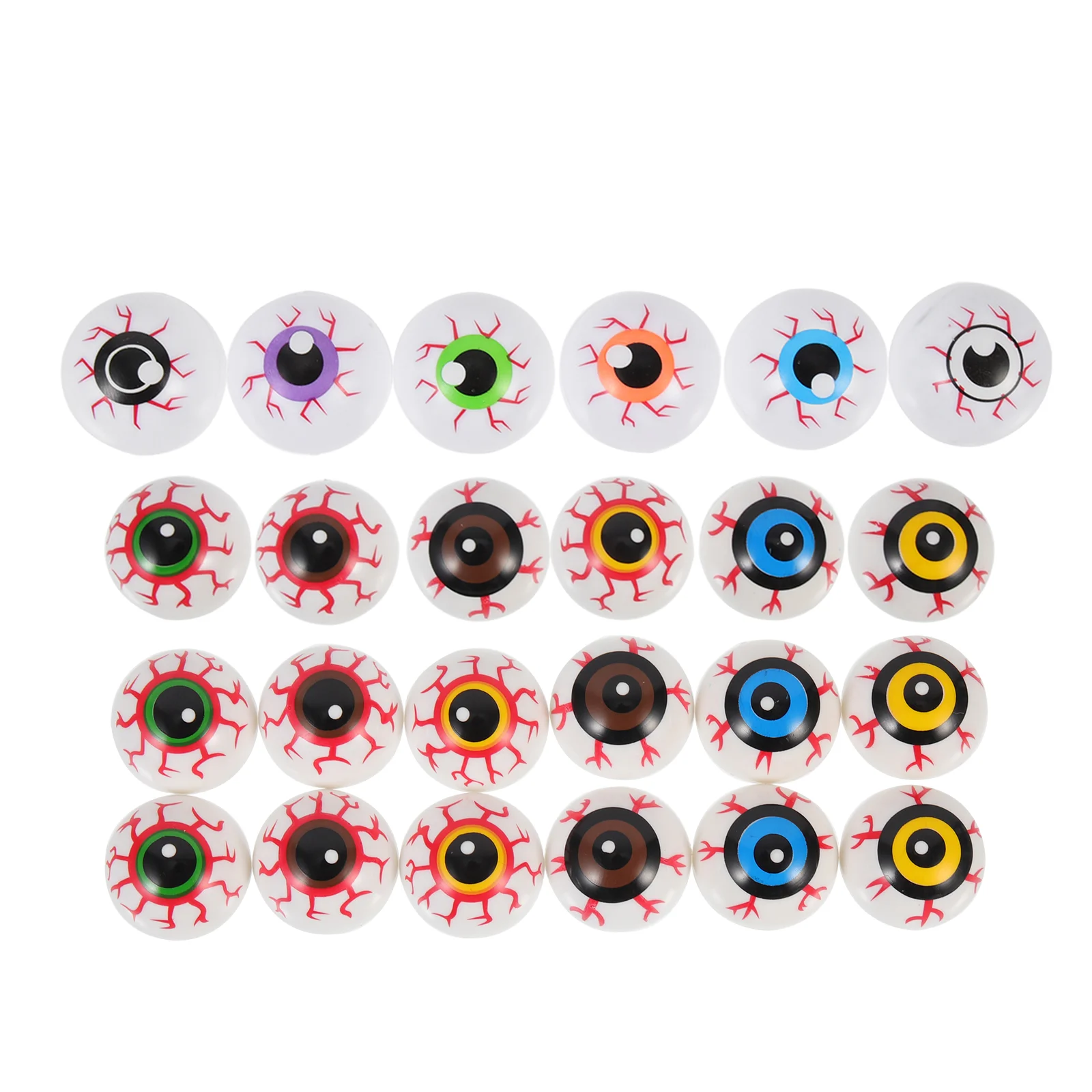 24 Pcs Realistic Eyeball Prop Artificial Bloodshot Toy Fake Halloween Eyeballs Pp Toys
24 Pcs Realistic Eyeball Prop Artificial Bloodshot Toy Fake Halloween Eyeballs Pp Toys