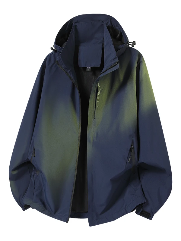 Новый комплект для пар 2025 года: ветрозащитная и водонепроницаемая спортивная куртка для горного туризма, мужской костюм-двойка из полиэстера с воротником-стойкой
Новый комплект для пар 2025 года: ветрозащитная и водонепроницаемая спортивная куртка для горного туризма, мужской костюм-двойка из полиэстера с воротником-стойкой