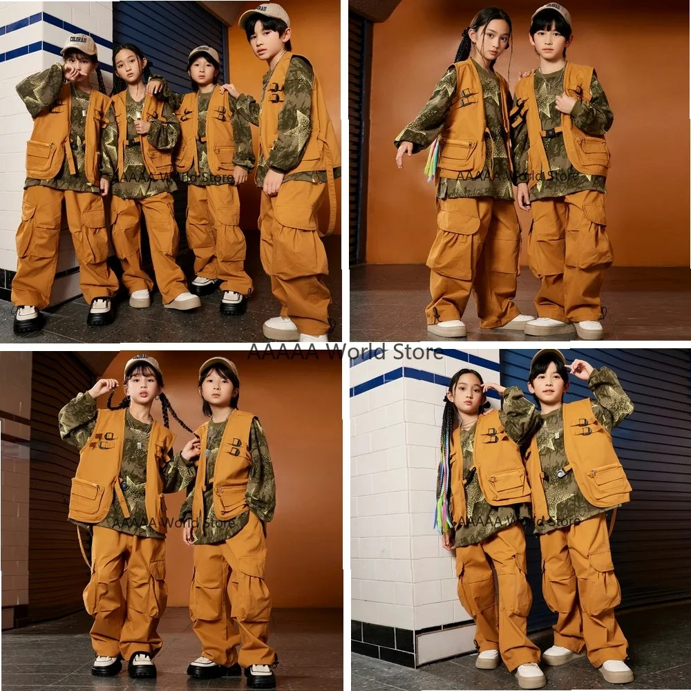Kids Leopard Print Short Sleeve Shirt Set with Overalls Vest Hip Hop Streetwear Performance Cosplay Costume for Boys and Girls
Kids Leopard Print Short Sleeve Shirt Set with Overalls Vest Hip Hop Streetwear Performance Cosplay Costume for Boys and Girls
