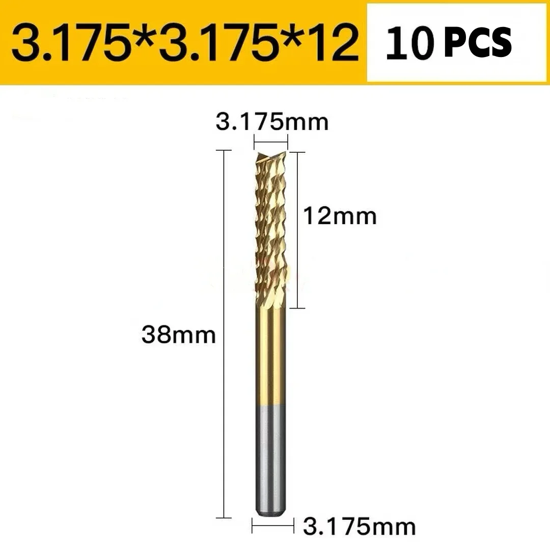 TiN-Coated Tungsten Carbide Corn Milling Cutter for PCB Circuit Boards Carbon Fiber Engraving Machines CNC Micro Drill Bit
TiN-Coated Tungsten Carbide Corn Milling Cutter for PCB Circuit Boards Carbon Fiber Engraving Machines CNC Micro Drill Bit