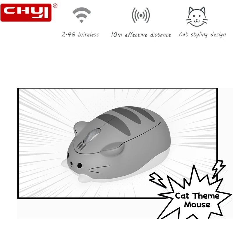 Cute Cat Wireless Mouse Ergonomic Bottom Small Anti Slip And Portable Wireless Mouse Cartoon Design Mouse For Desktop Laptops
Cute Cat Wireless Mouse Ergonomic Bottom Small Anti Slip And Portable Wireless Mouse Cartoon Design Mouse For Desktop Laptops