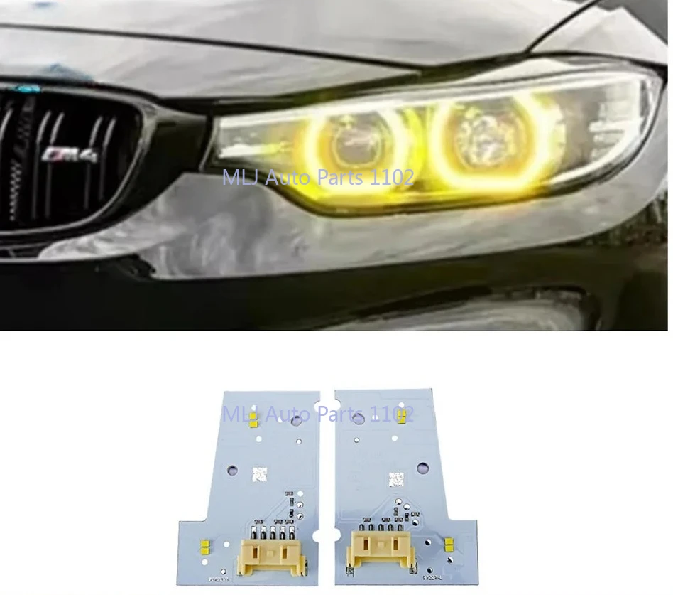 63117493227 63117493228 7493228 For BMW 4 Series F32 F33 F36 M4 2017-2020 Yellow Angel Eyes LED Boards DRL Multicolor Lights 
63117493227 63117493228 7493228 For BMW 4 Series F32 F33 F36 M4 2017-2020 Yellow Angel Eyes LED Boards DRL Multicolor Lights