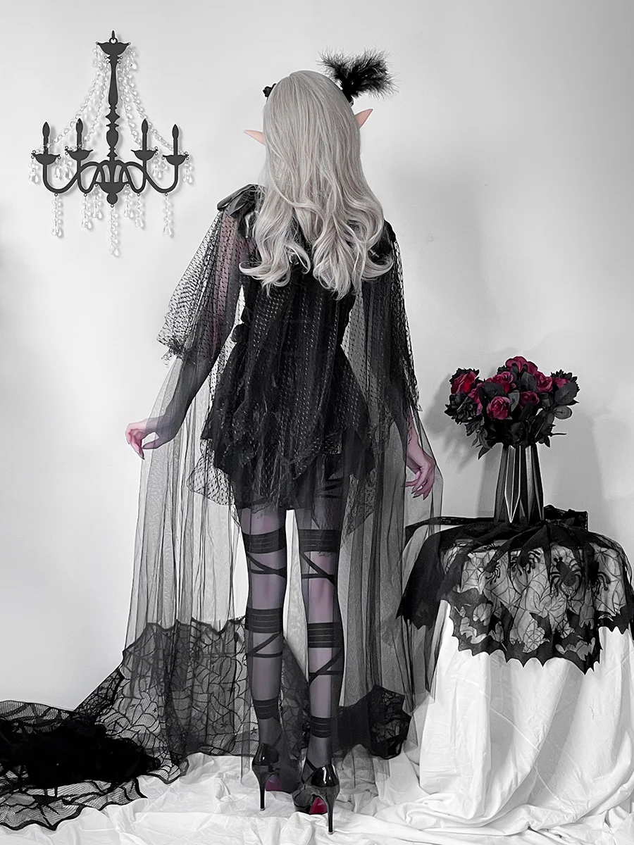 Взрослый Хэллоуин Косплей Ночной Эльф Юбка Маленький Дьявол Халат Одинаковый Костюм Ведьмы-Маскарадный Бал Для Батьев и Детей
Взрослый Хэллоуин Косплей Ночной Эльф Юбка Маленький Дьявол Халат Одинаковый Костюм Ведьмы-Маскарадный Бал Для Батьев и Детей