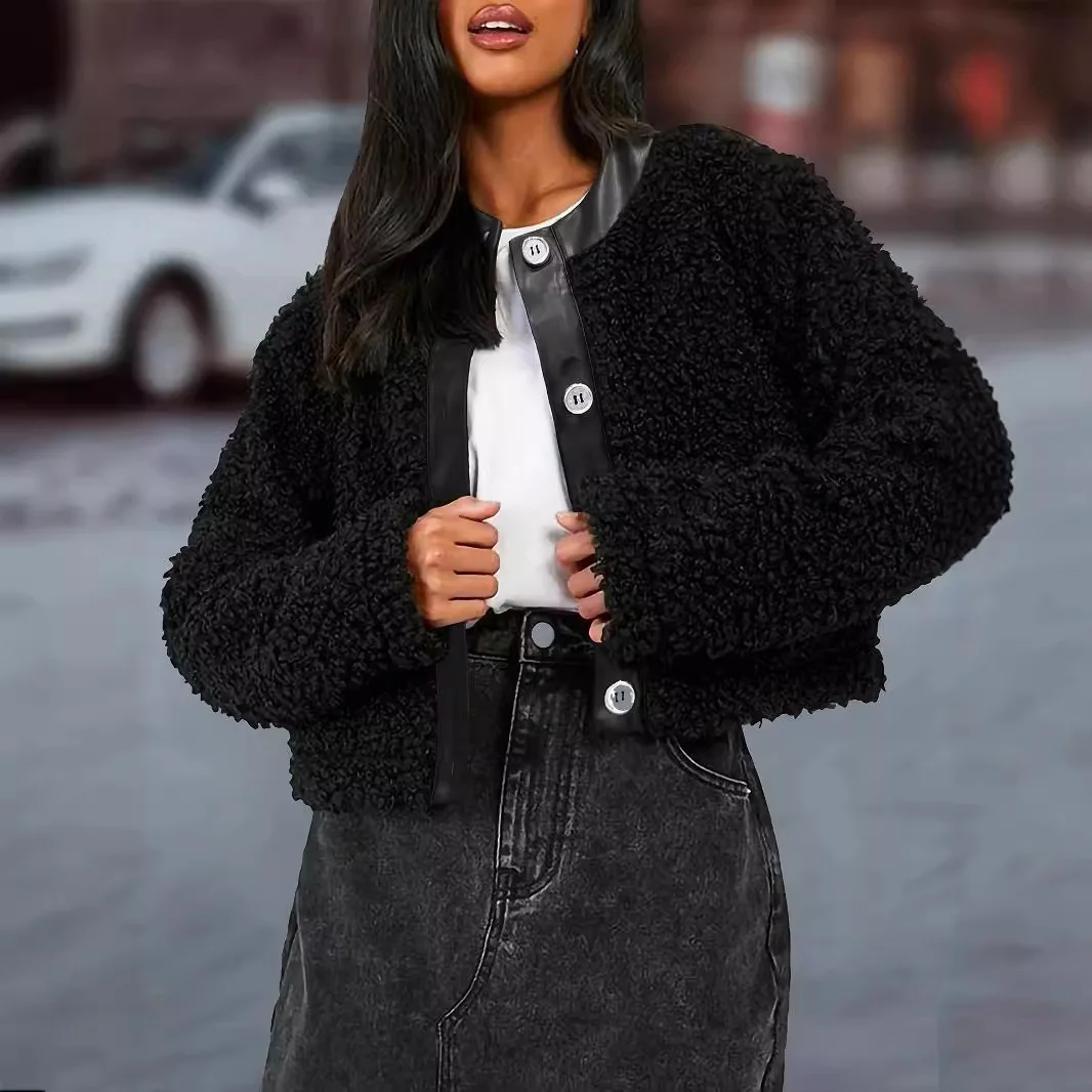 Winter Crop Jackets For Women 2024 Fashion Long Sleeve Woolen Short Coat Female Jacket Autumn Cute Clothes Outerwear Casual
Winter Crop Jackets For Women 2024 Fashion Long Sleeve Woolen Short Coat Female Jacket Autumn Cute Clothes Outerwear Casual