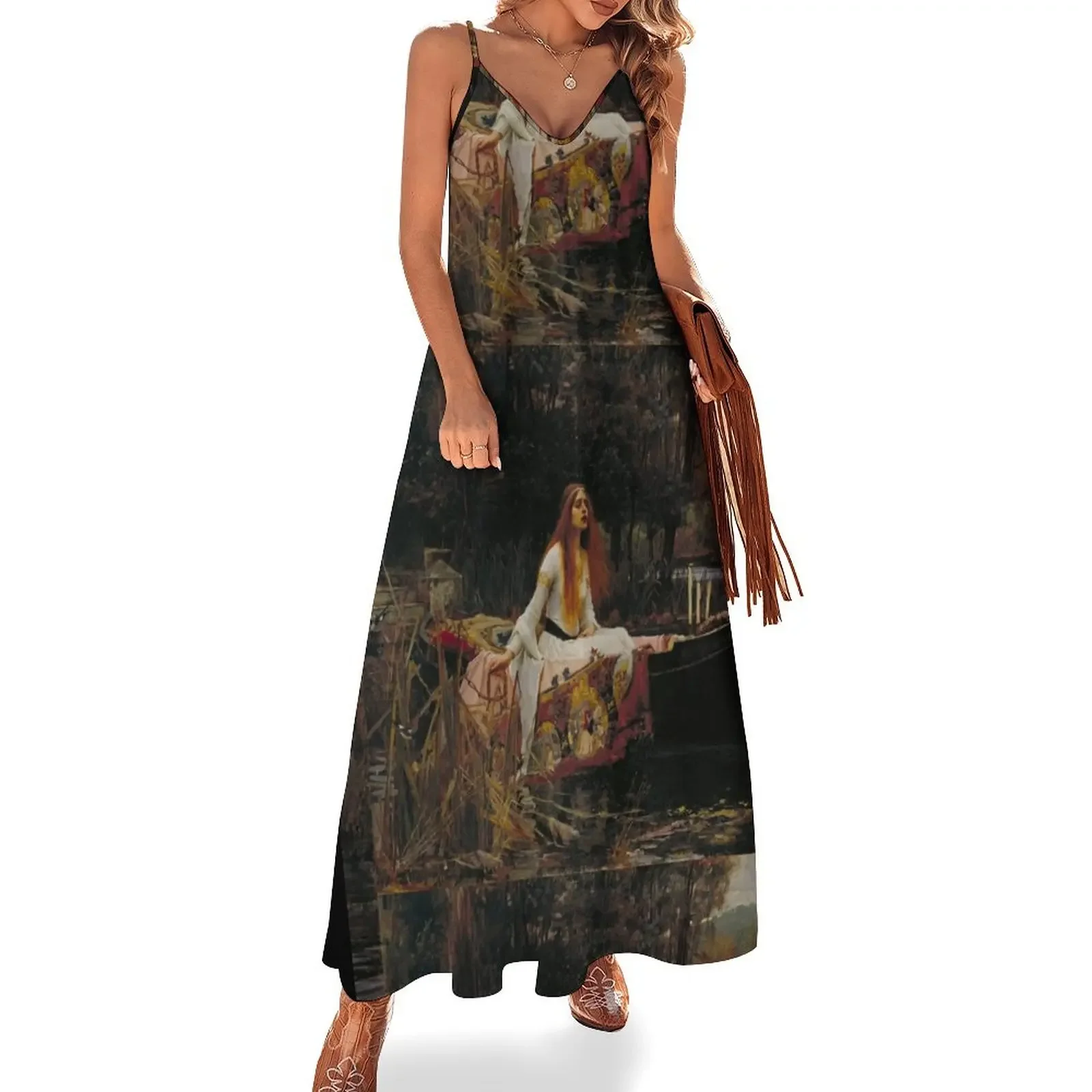 The Lady of Shalott (John W. Waterhouse) Sleeveless Dress Dress woman summer dress womens 2025 woman
The Lady of Shalott (John W. Waterhouse) Sleeveless Dress Dress woman summer dress womens 2025 woman