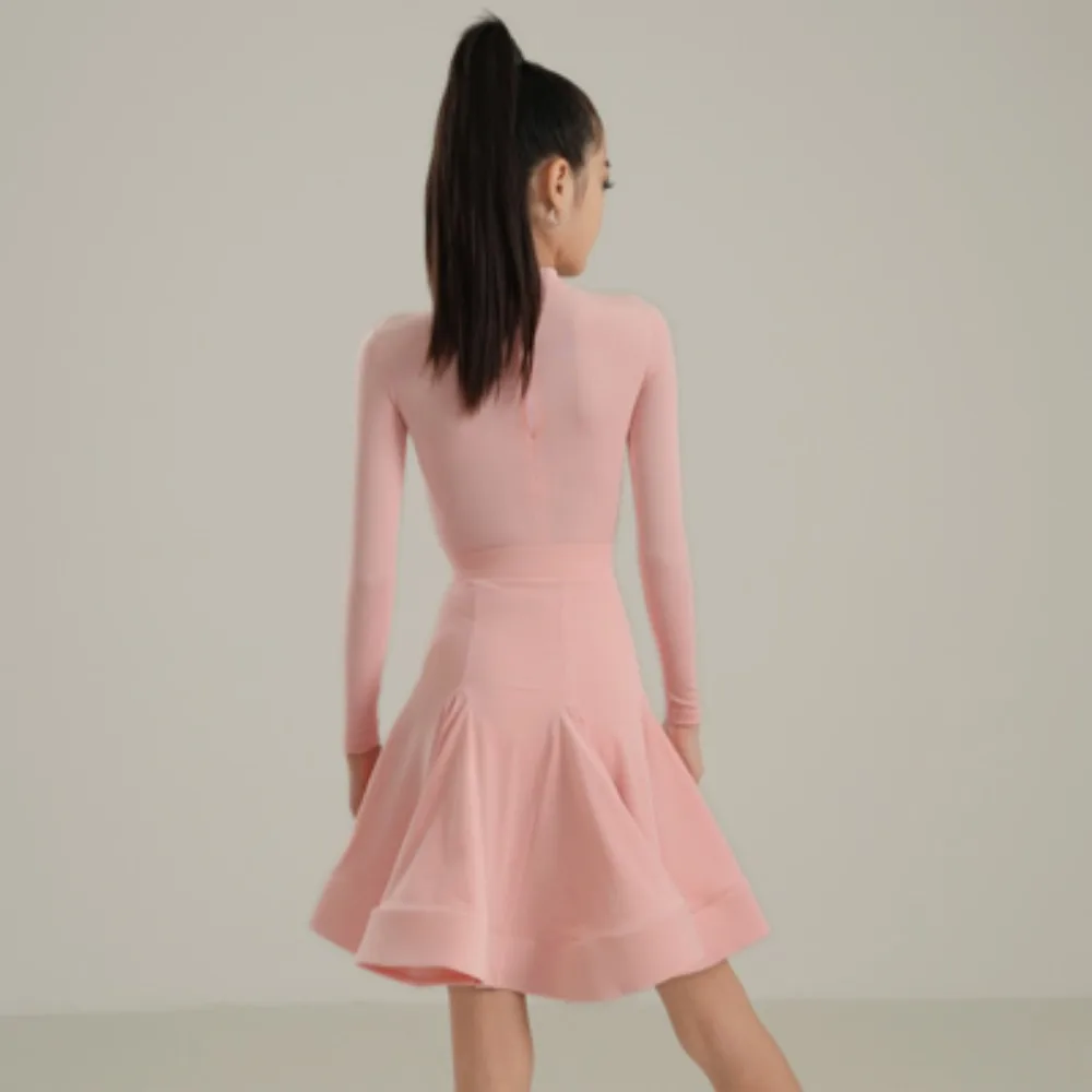 Girls' high-end cloud-velvet Latin dance costume children's competition uniform grand skirt dress performance costume New style
Girls' high-end cloud-velvet Latin dance costume children's competition uniform grand skirt dress performance costume New style