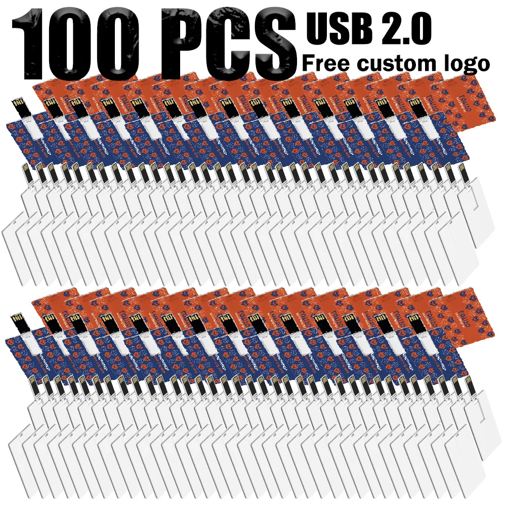 100pcs/lot White Plastic Credit Card Custom Logo Business Design Usb Flash Drive Stick 4GB 8GB 16GB 32GB 64GB USB 2.0 Pen Drive
100pcs/lot White Plastic Credit Card Custom Logo Business Design Usb Flash Drive Stick 4GB 8GB 16GB 32GB 64GB USB 2.0 Pen Drive
