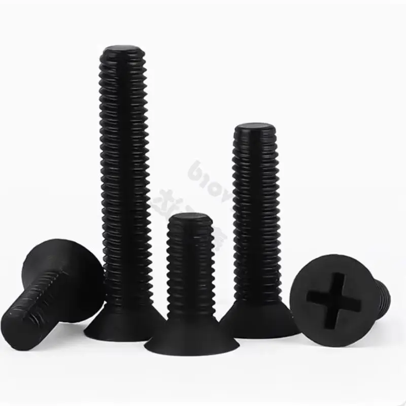 M2 M2.5 M3 M4 M5 M6 M8 Black Nylon Countersunk Head Screws Flat Head Cross Groove Plastic Cross Head Bolts Length 4~ 40mm
M2 M2.5 M3 M4 M5 M6 M8 Black Nylon Countersunk Head Screws Flat Head Cross Groove Plastic Cross Head Bolts Length 4~ 40mm