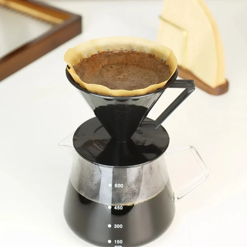 Набор кофейников для ручного приготовления, черная фильтрующая чашка для ручного приготовления, бытовая чашка для капельного фильтра, фильтровальная бумага для кофе V02
Набор кофейников для ручного приготовления, черная фильтрующая чашка для ручного приготовления, бытовая чашка для капельного фильтра, фильтровальная бумага для кофе V02