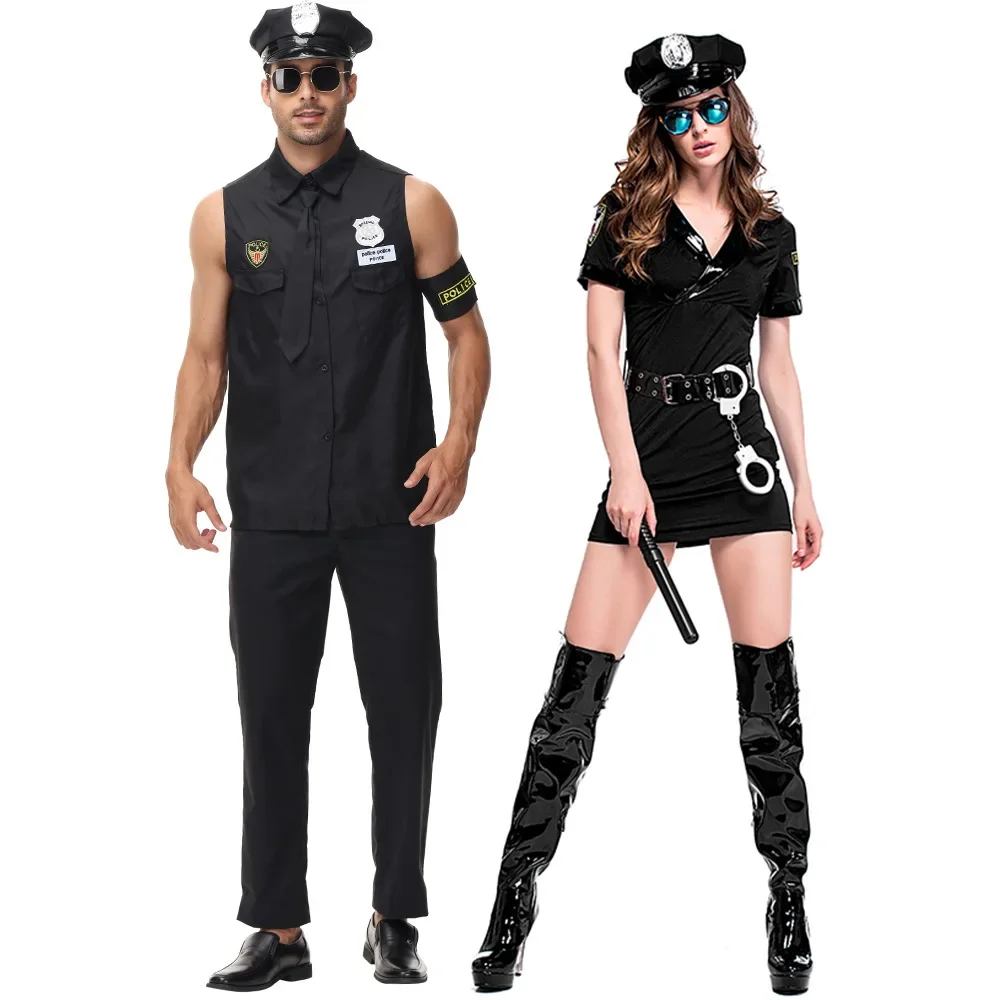 Halloween Adult Police Officer Policeman Costumes Cosplay For Polices Men Women Couples Masquerade Policess Fancy Dress
Halloween Adult Police Officer Policeman Costumes Cosplay For Polices Men Women Couples Masquerade Policess Fancy Dress