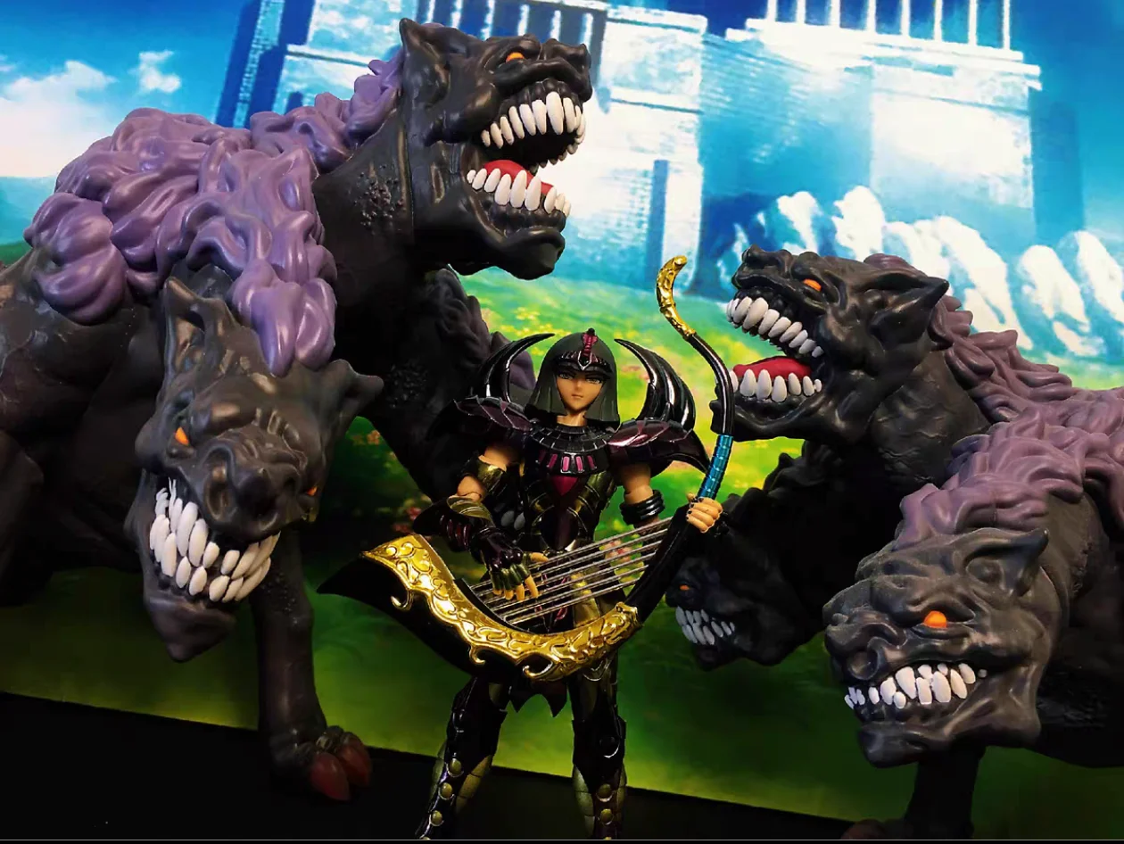 Saint Seiya Cloth Myth Cerberus The Three-Headed Dog of The Underworld Resin Model Toy Figures
Saint Seiya Cloth Myth Cerberus The Three-Headed Dog of The Underworld Resin Model Toy Figures