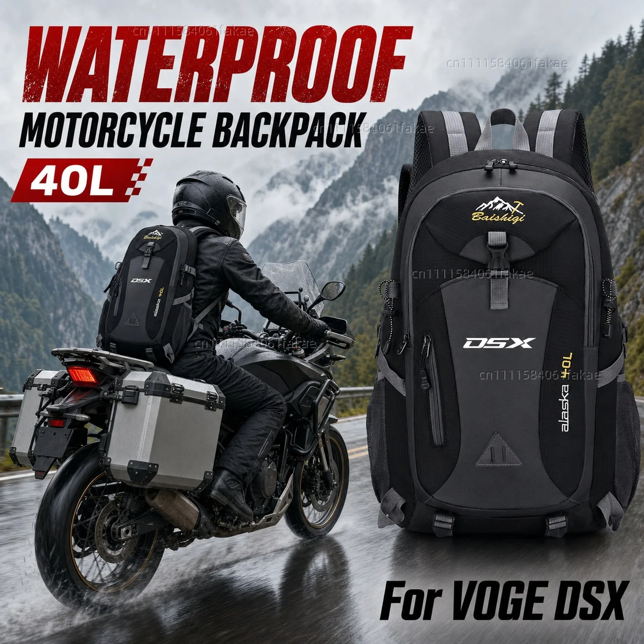For VOGE DSX 900 DSX 625 DSX 500 DSX900 DSX 800 Motorcycle Backpack 40L Waterproof Travel Backpack Outdoor Hiking Camping
For VOGE DSX 900 DSX 625 DSX 500 DSX900 DSX 800 Motorcycle Backpack 40L Waterproof Travel Backpack Outdoor Hiking Camping