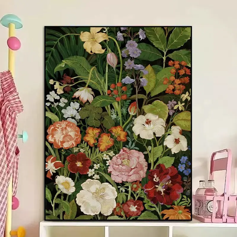 Diy floral digital oil painting - new hand-painted acrylic color-by-number art kit for decoration
Diy floral digital oil painting - new hand-painted acrylic color-by-number art kit for decoration