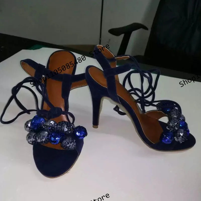 2025 High Heels Sandals Women Rhinestone Ankle Straps Twine Around Wedding Shoes Women Gladiator crystal Sandals Woman Summer 44
2025 High Heels Sandals Women Rhinestone Ankle Straps Twine Around Wedding Shoes Women Gladiator crystal Sandals Woman Summer 44