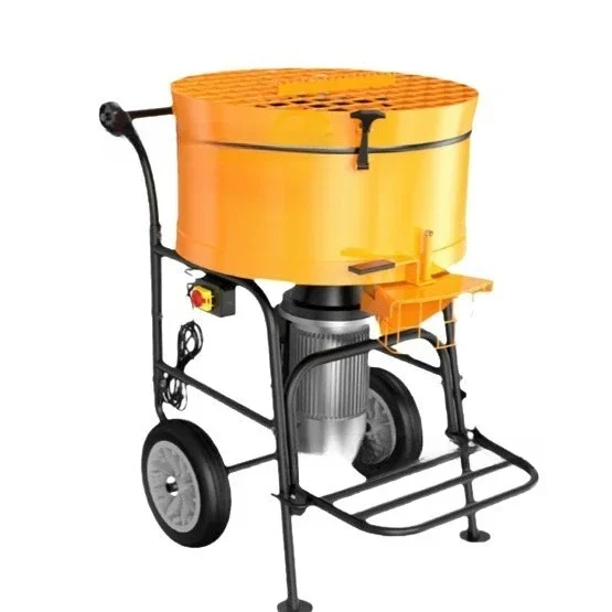 Flat mouth mixer, construction site mixer, upward pot, concrete, movable, vertical
Flat mouth mixer, construction site mixer, upward pot, concrete, movable, vertical