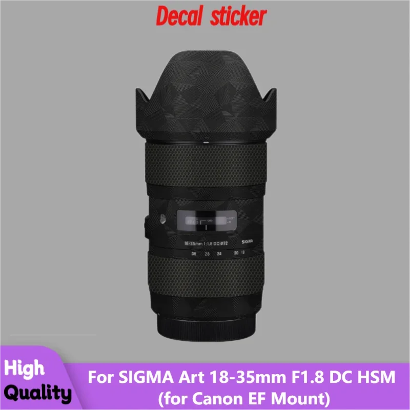 Для SIGMA Art 18-35 мм F1.8 DC HSM для Canon EF Mount наклейка на рассеиватель Защитная Наклейка виниловая пленка защита от царапин
Для SIGMA Art 18-35 мм F1.8 DC HSM для Canon EF Mount наклейка на рассеиватель Защитная Наклейка виниловая пленка защита от царапин
