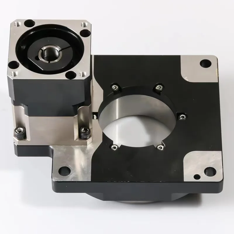 TSC 130 Miniature Right Angle Mounted Planetary Drive Gearbox Hollow Rotating Platform for Precision Applications
