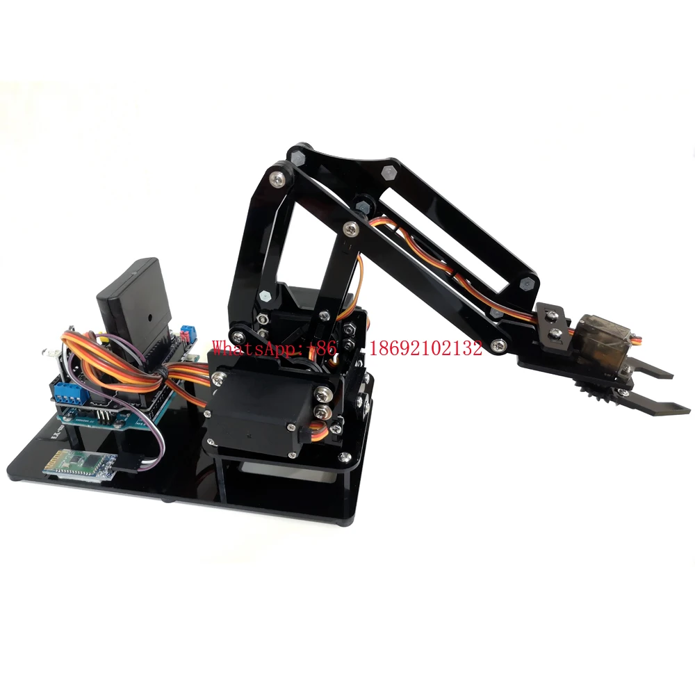 Роботизированная рука Mearm Arduinouno с открытым исходным кодом, беспроводное акриловое программирование, образовательный электронный комплект для соревнований
Роботизированная рука Mearm Arduinouno с открытым исходным кодом, беспроводное акриловое программирование, образовательный электронный комплект для соревнований