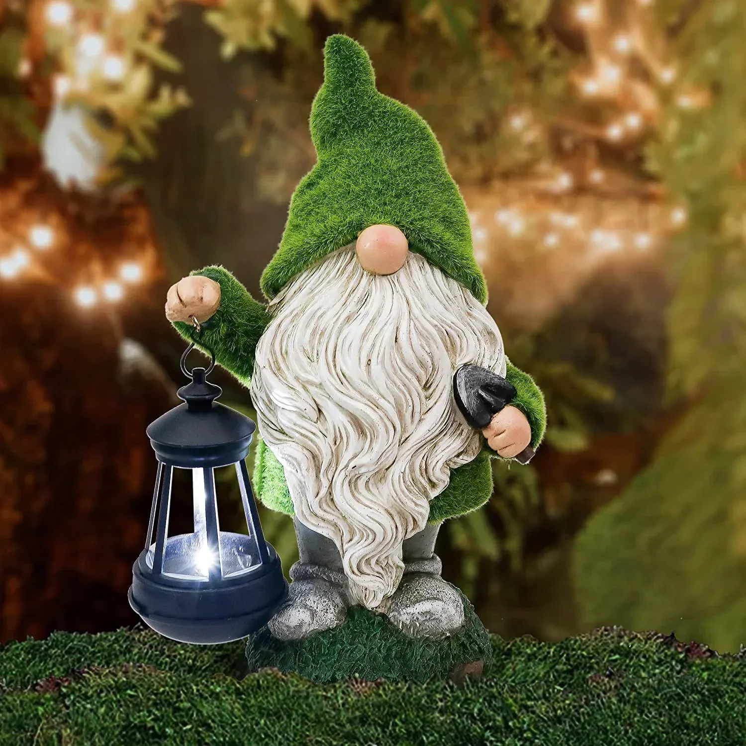 Cross border Outdoor Solar Light Elf Resin Craft Decoration with Dwarf Flocking Statue for Courtyard Landscape Light
Cross border Outdoor Solar Light Elf Resin Craft Decoration with Dwarf Flocking Statue for Courtyard Landscape Light