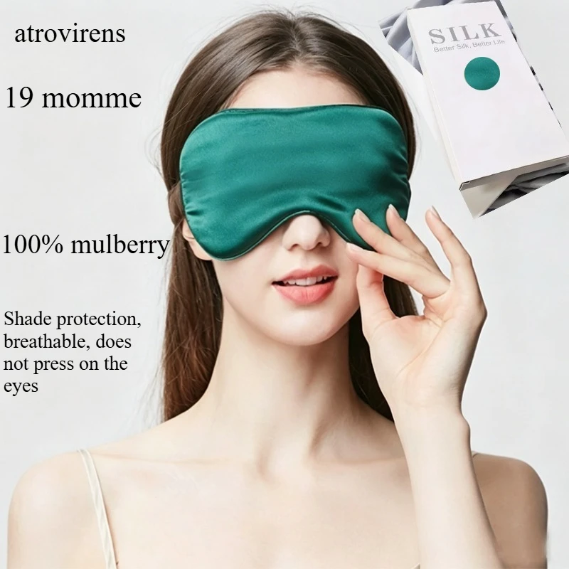 Satin Eye Mask for Sleeping - Silky Eye Masks Bulk & Elastic Strap ,19Momme 100% Mulberry Silk ,Thickened Shading Eye-Friendly
Satin Eye Mask for Sleeping - Silky Eye Masks Bulk & Elastic Strap ,19Momme 100% Mulberry Silk ,Thickened Shading Eye-Friendly