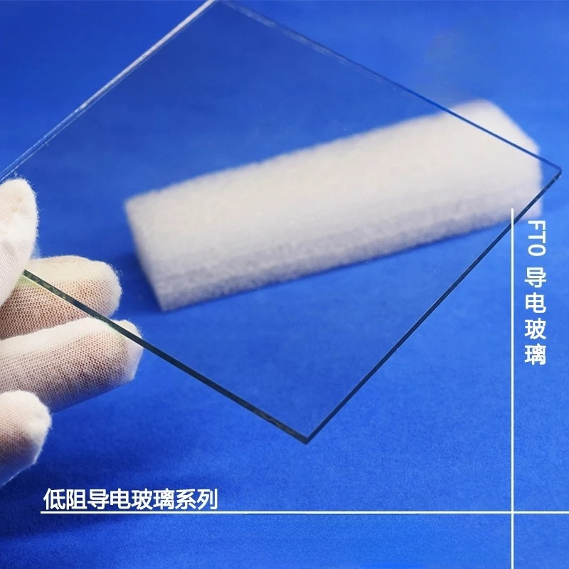 FTO conductive glass, low resistance: 7Ω/14Ω, size: 100 x 100 x 2.2/1.6mm, 5 pcs for photocatalysis.
FTO conductive glass, low resistance: 7Ω/14Ω, size: 100 x 100 x 2.2/1.6mm, 5 pcs for photocatalysis.